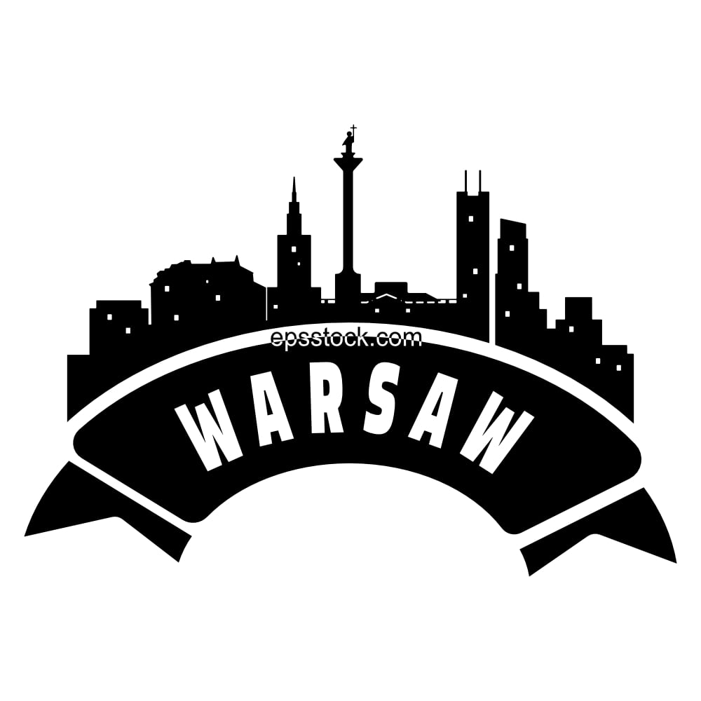 Warsaw City city skyline