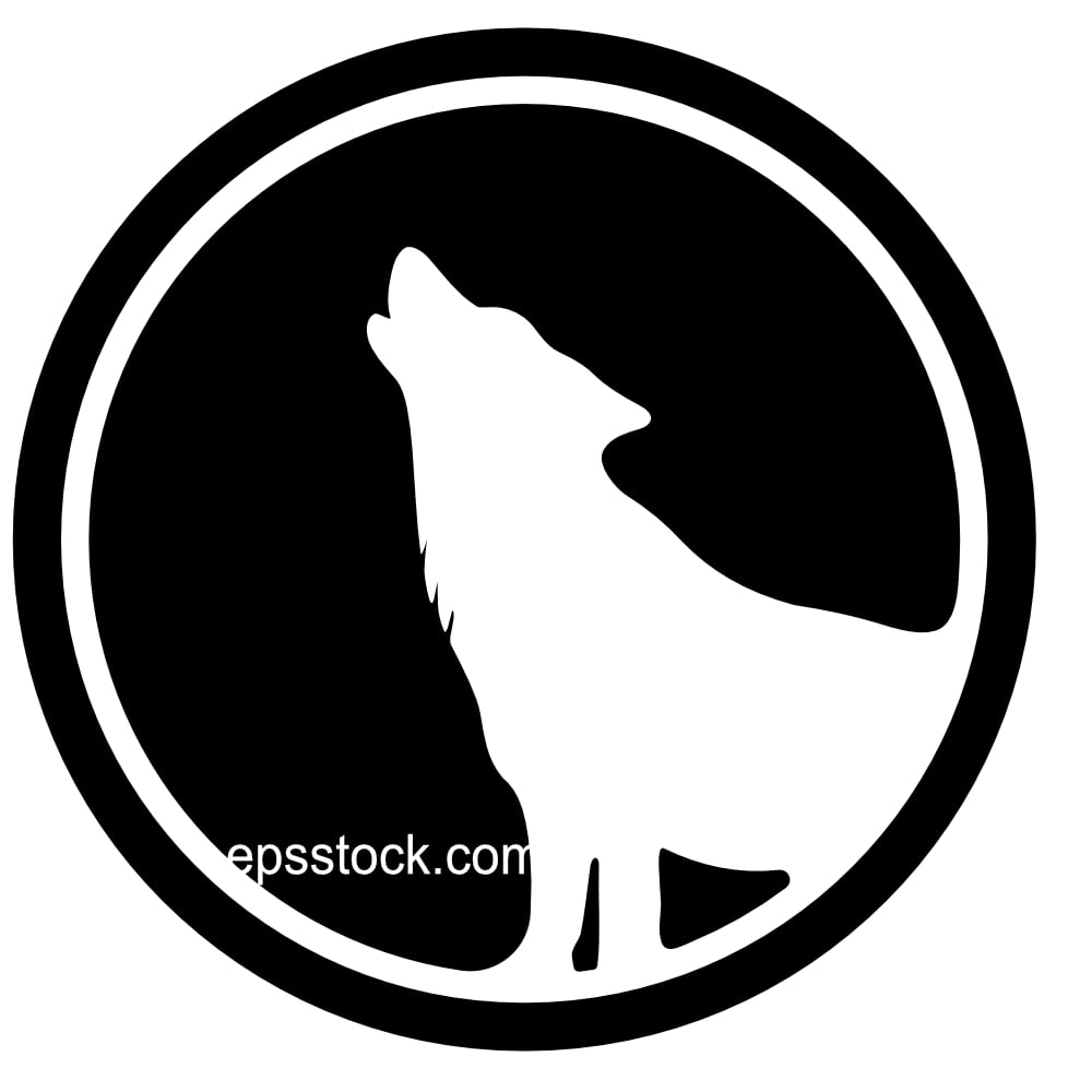 wolf head logo