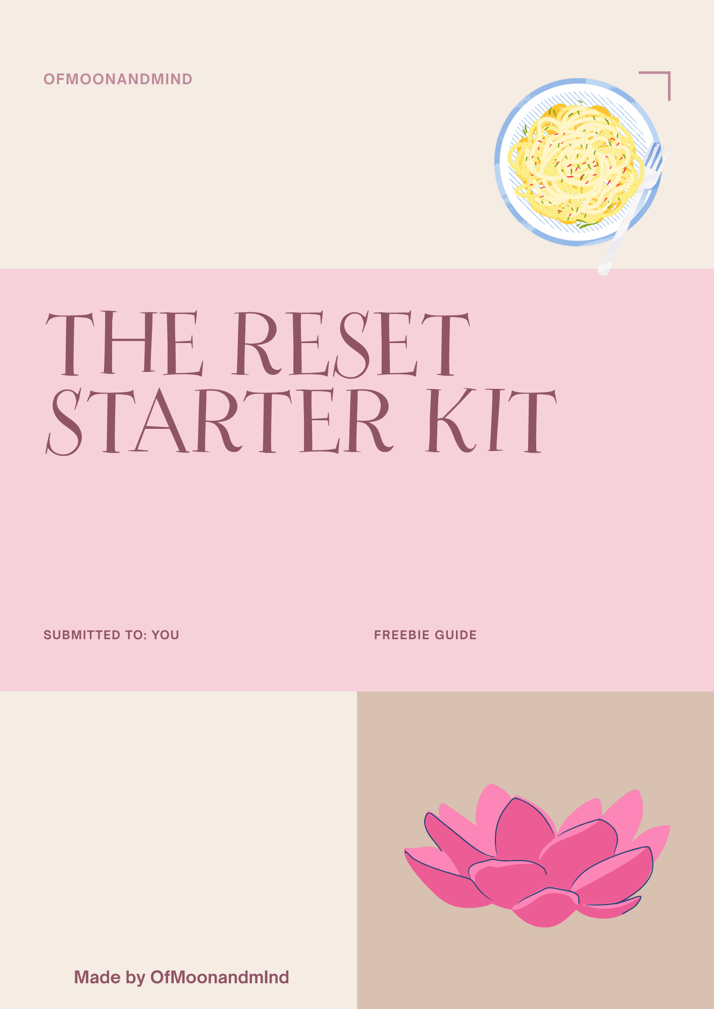 FOR FREE, INSTANT DOWNLOAD | The Reset Starter Kit by OfMoonandMind A 5 ...