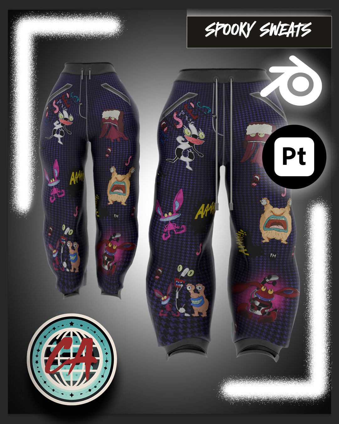 Spooky Sweats (25+Texures/Maps!) (Rigged)