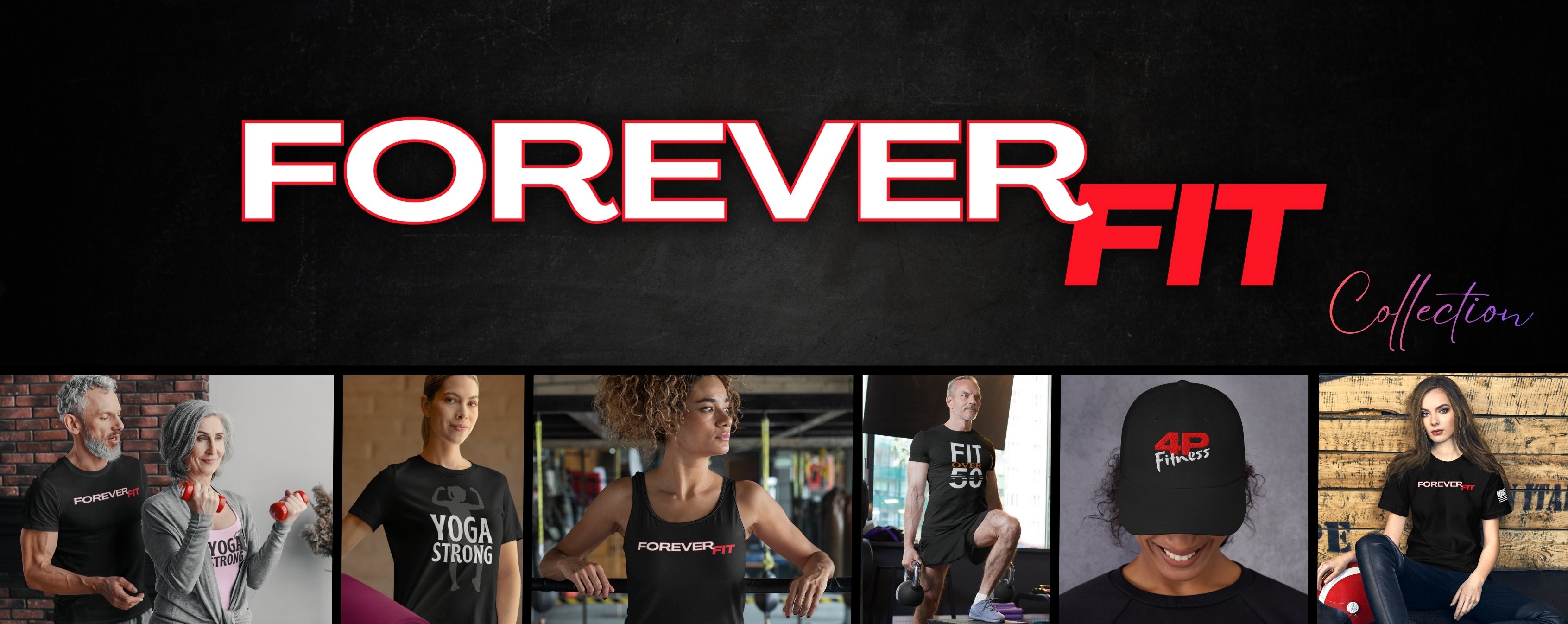 Banner for Forever Fit Collection by Stephan Earl's Four Pillar Fitness