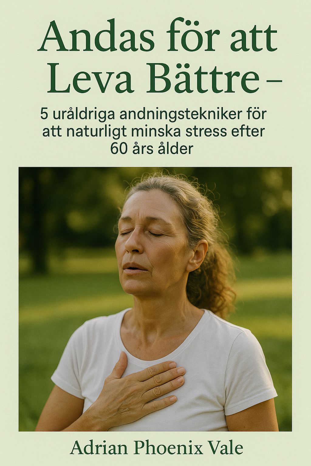 “Andas för att Leva Bättre 5 uråldriga andningstekniker för att naturligt minska stress efter 60 års ålder”