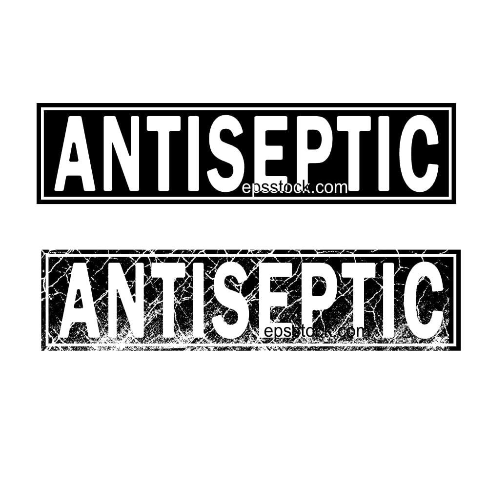 antiseptic stamp