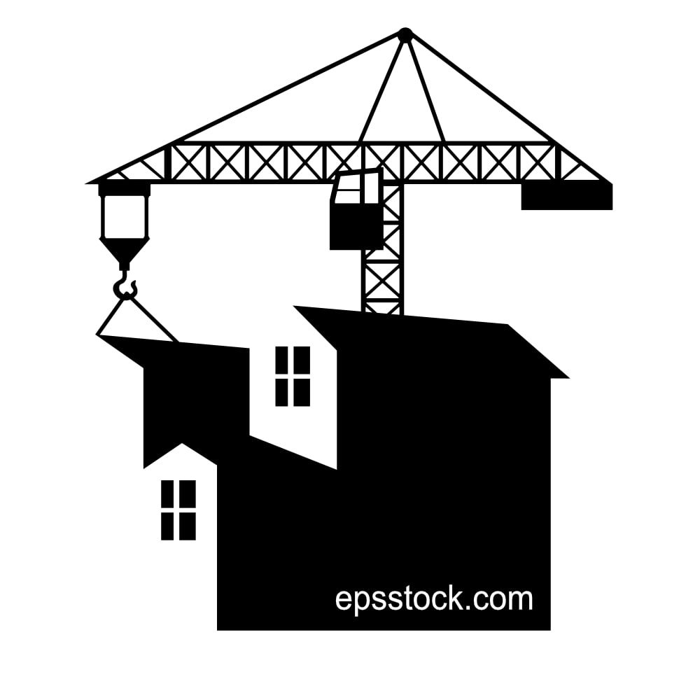 construction service emblem