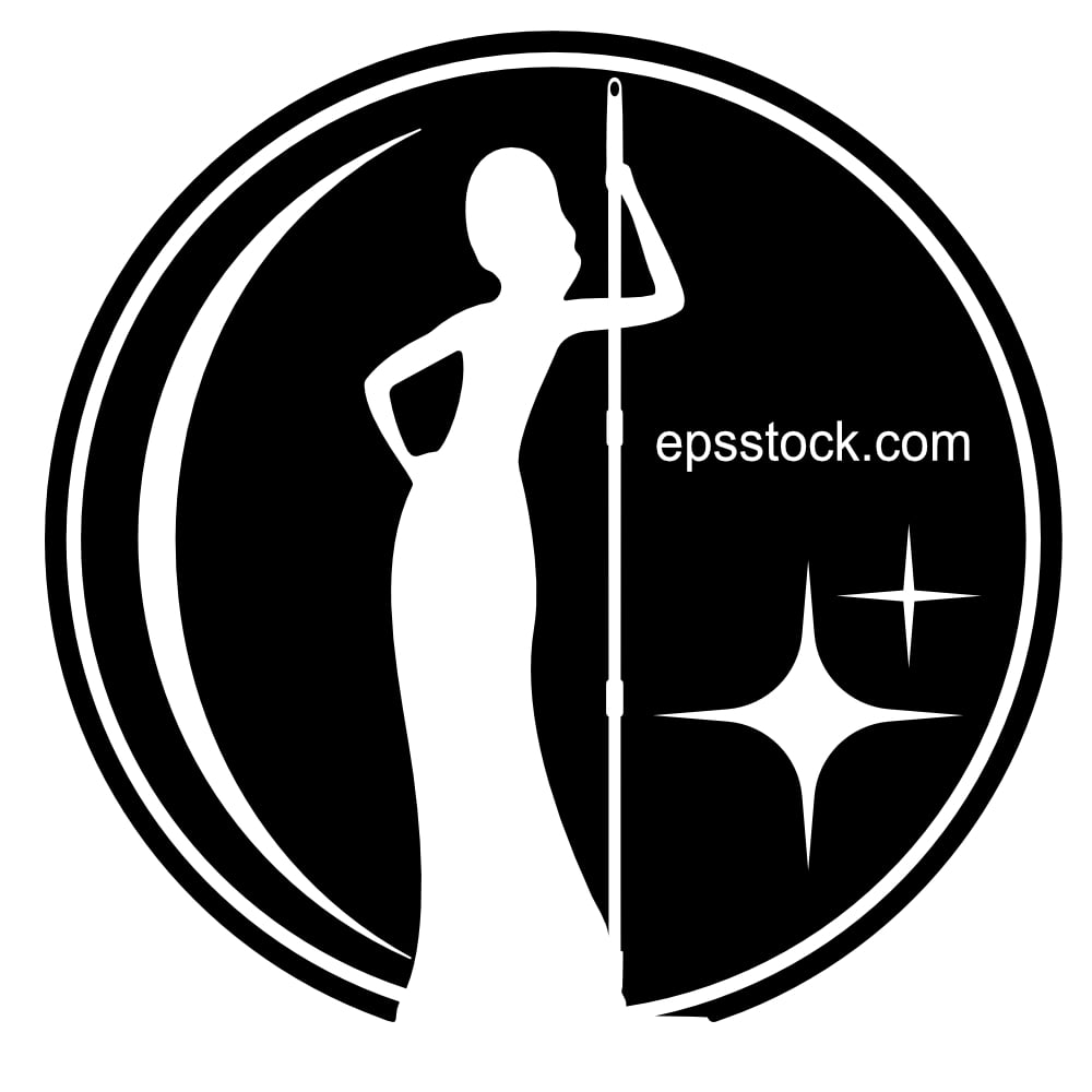 cleaning service emblem