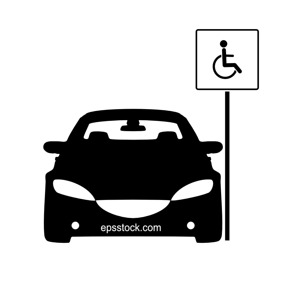 Disabled parking