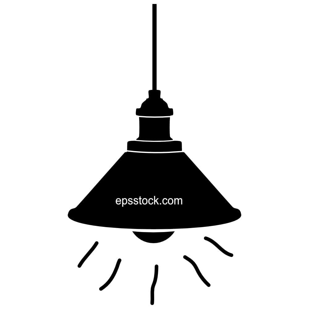 hanging lamp emblem