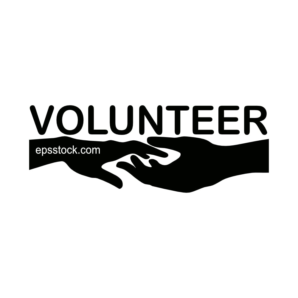Volunteers' hands