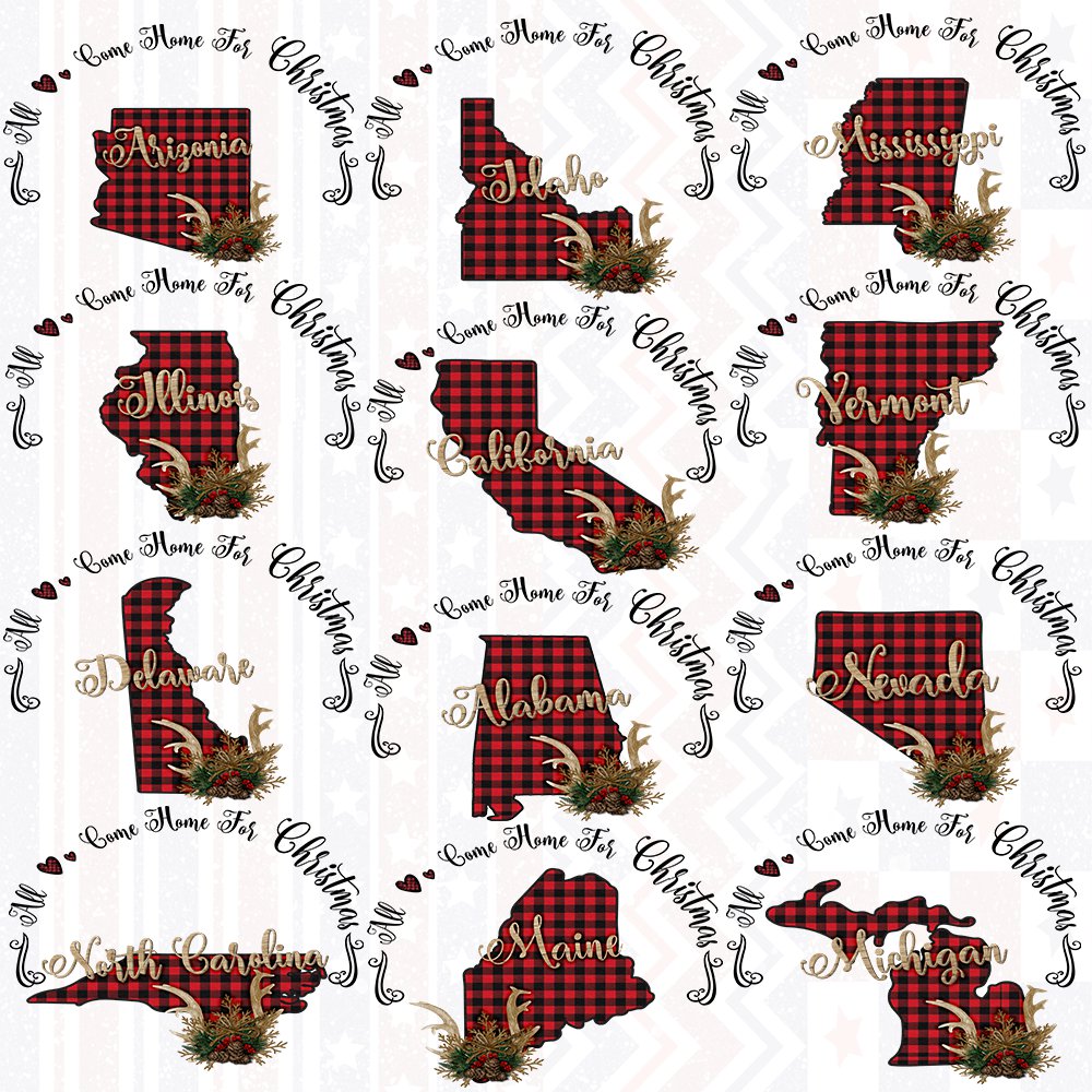 all come home for christmas, christmas state png, us states christmas design, home for holidays png, christmas sublimation bundle, festive state map, holiday clipart png, state christmas t-shirt, christmas mug design, usa christmas png, christmas state ou