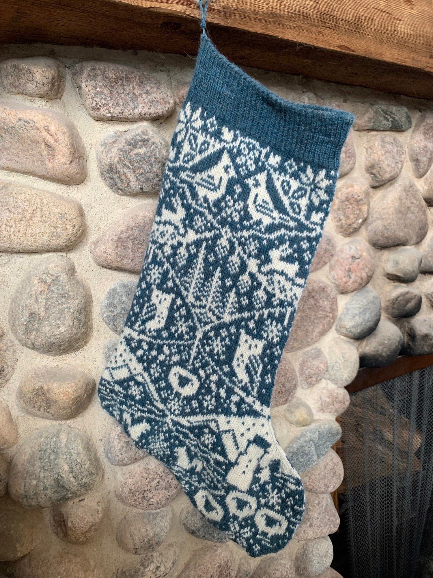 Winter Whimsy stocking pattern - Payhip