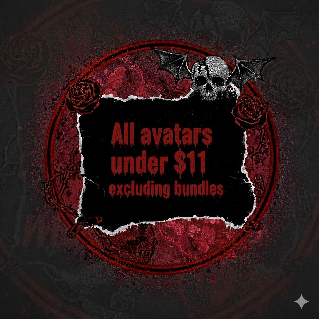 All avatars under $11 excluding bundles