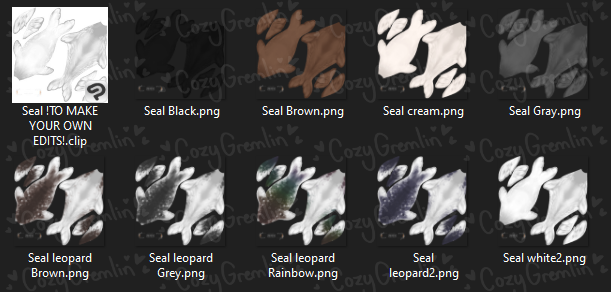 Texture file previews