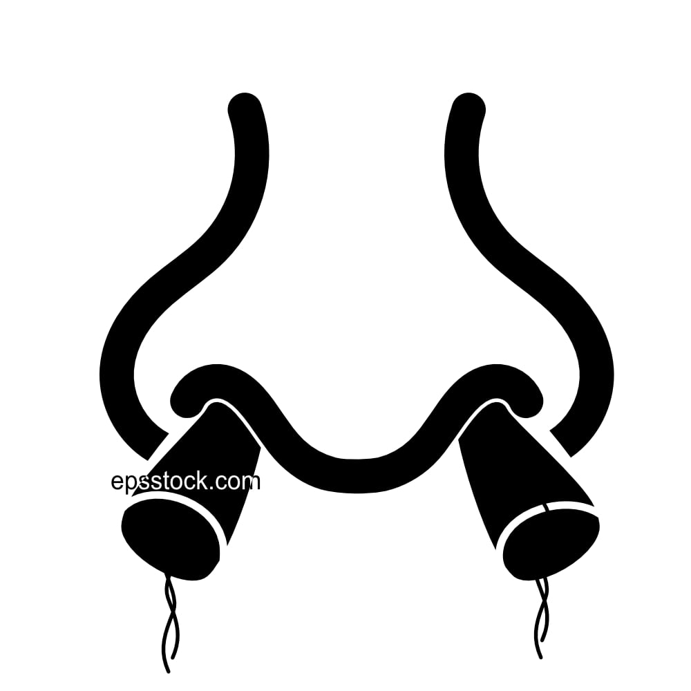 tampons in nose