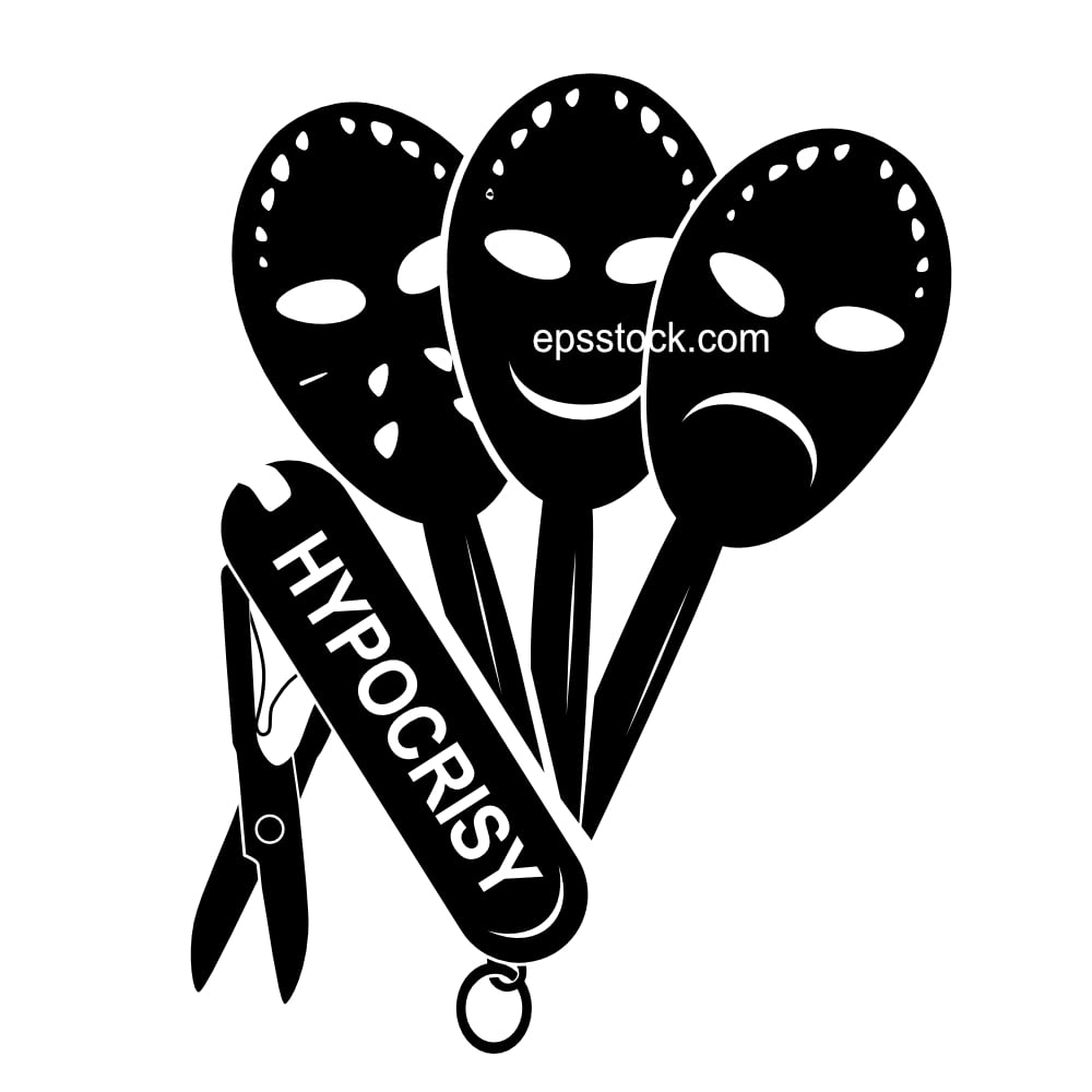 Hypocrisy emblem