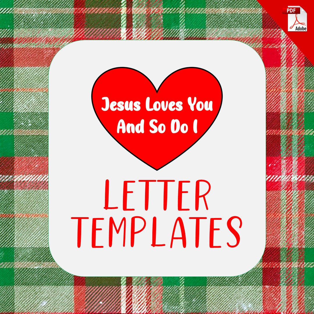 Jesus Loves You Letter Templates (Free PDF Download)