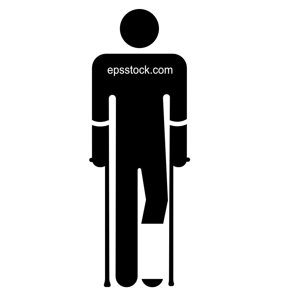 broken leg sign