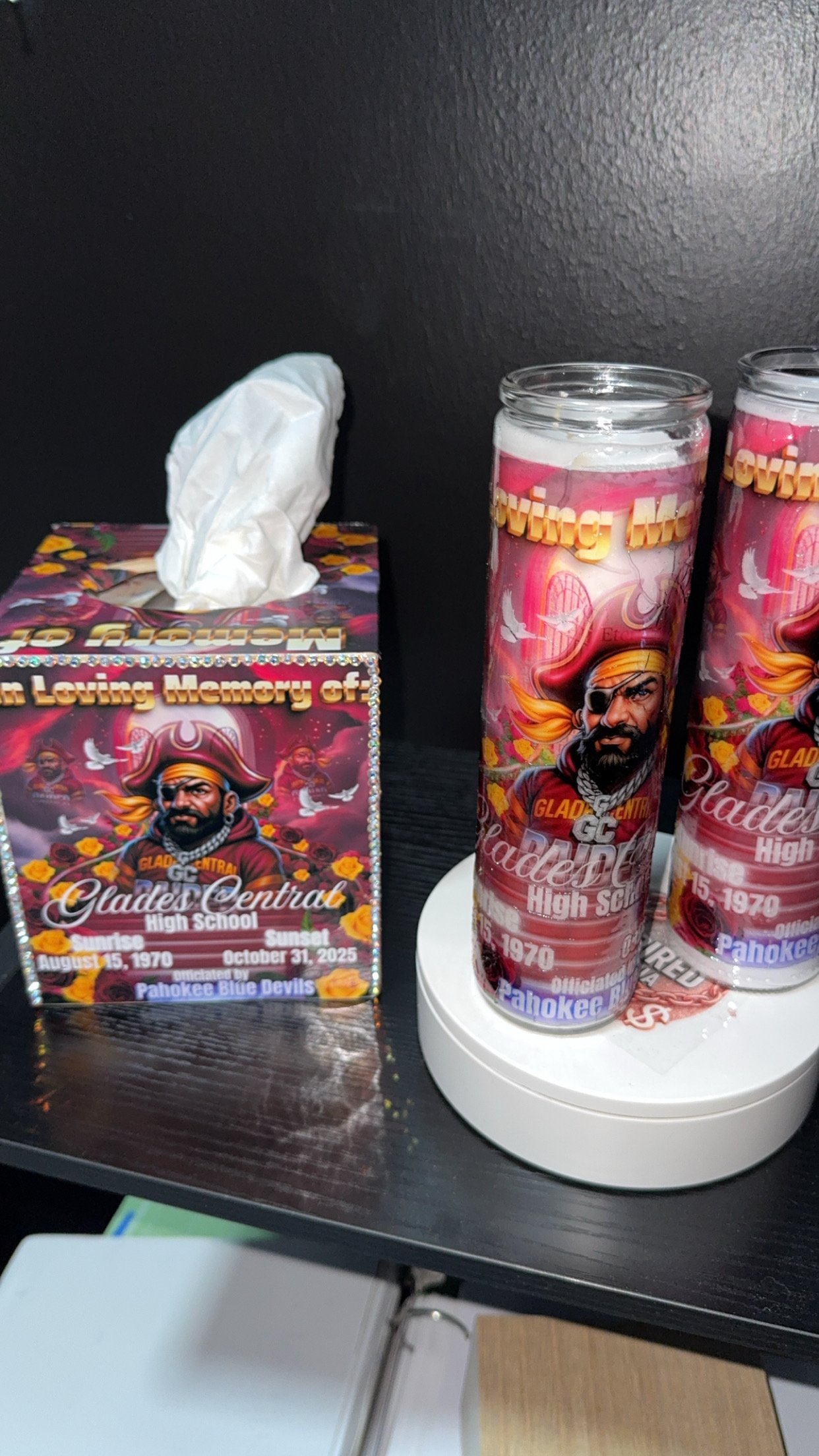 Custom Tissue holder
