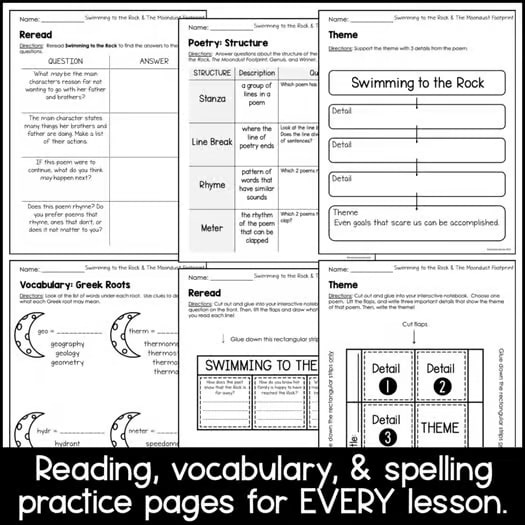 Wonders 4th Grade, Unit 4 Week 5: Swimming to the Rock • GOOGLE Classroom