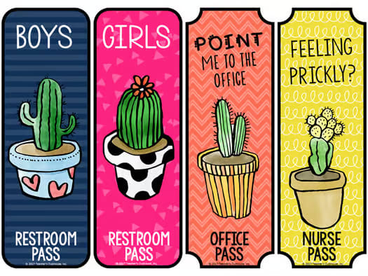 Cactus Classroom Decor | Cactus Theme