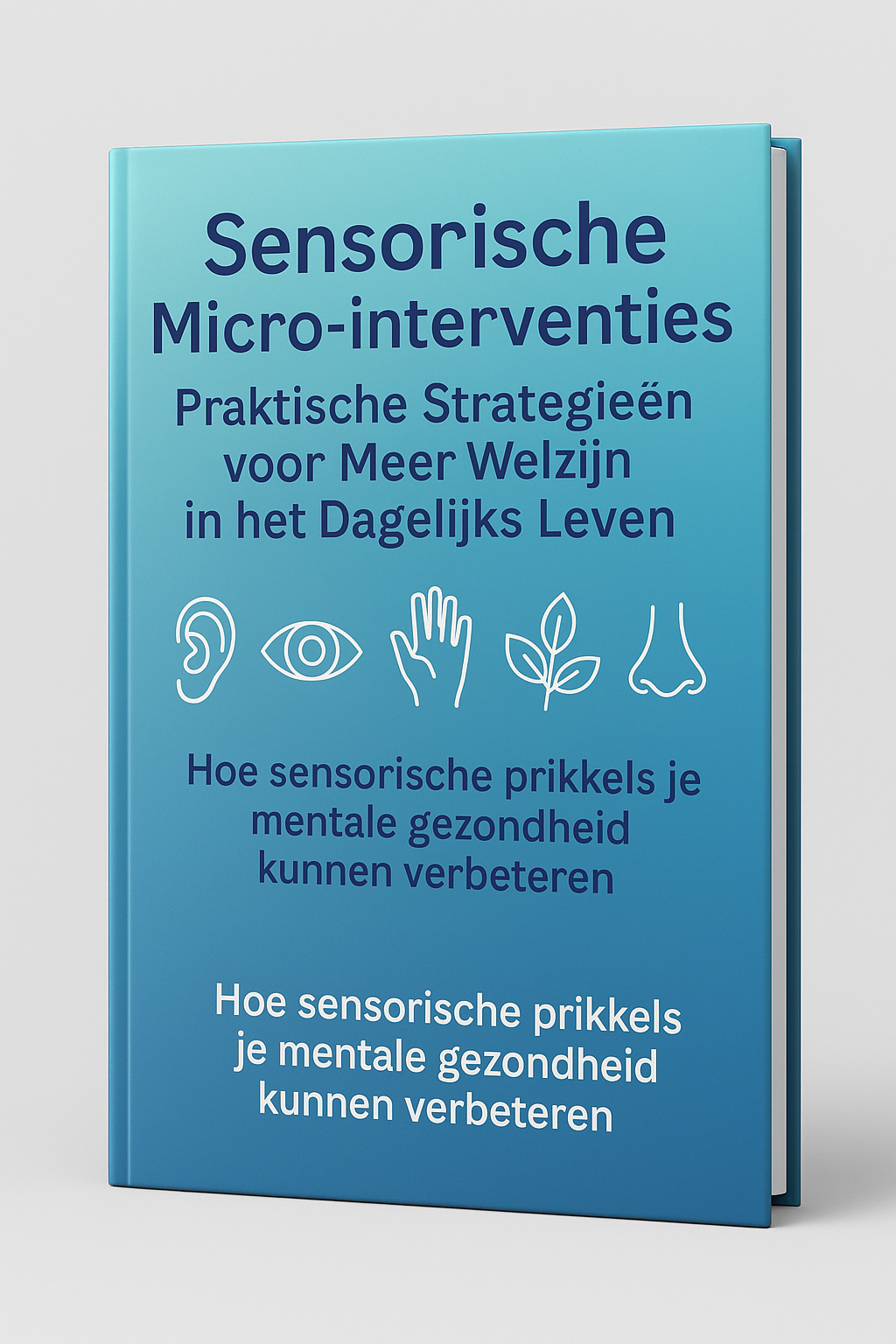 ✅ De rol van je zintuigen bij stress, rust en concentratie ✅ Hoe geur, kleur en geluid je stemming beïnvloeden ✅ Sensorische routines voor betere slaap en focus ✅ Micro-oefeningen om spanning onmiddellijk te verlagen ✅ Bewuste ademhaling en aanraking voor