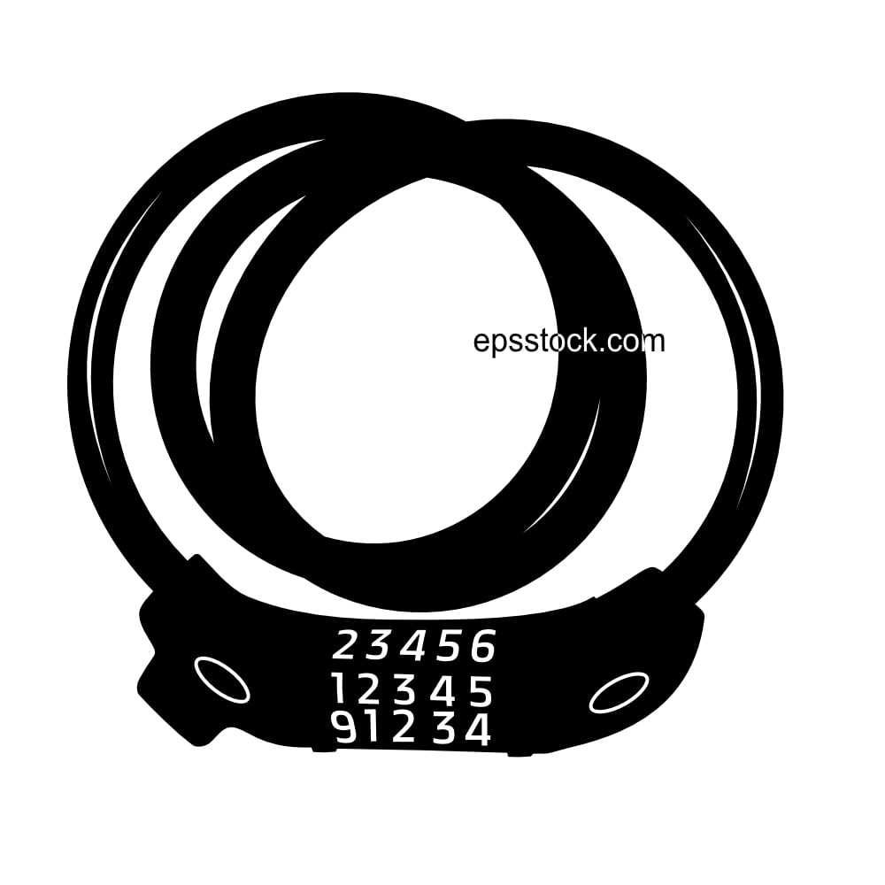 Bike Lock with Combination