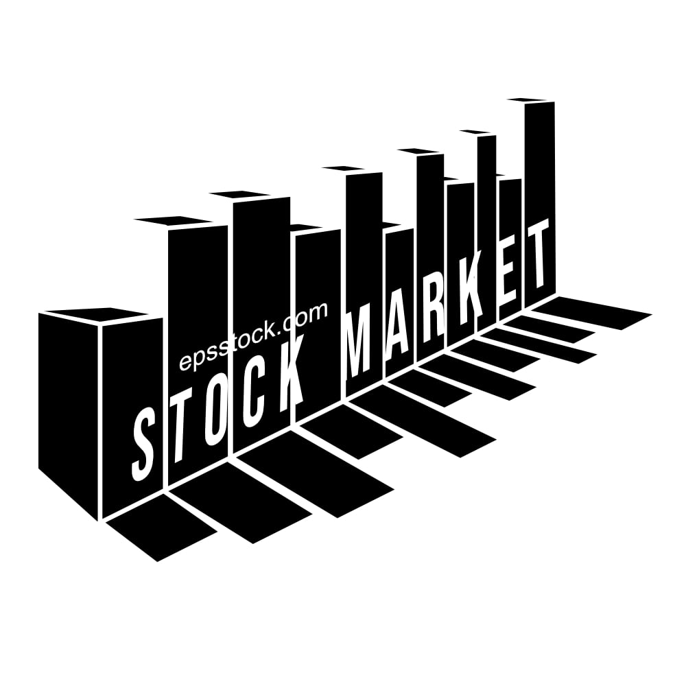 Stock Market and Exchange emblem