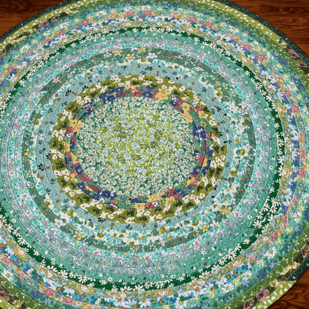 Handmade jelly roll rugs crafted from vibrant, colorful fabric strips, turning floors into statement pieces full of texture and charm. Each rug adds warmth, personality, and bold color to any room. Some are one-of-a-kind creations, others small-batch favorites — perfect for those who love eye-catching home accents.