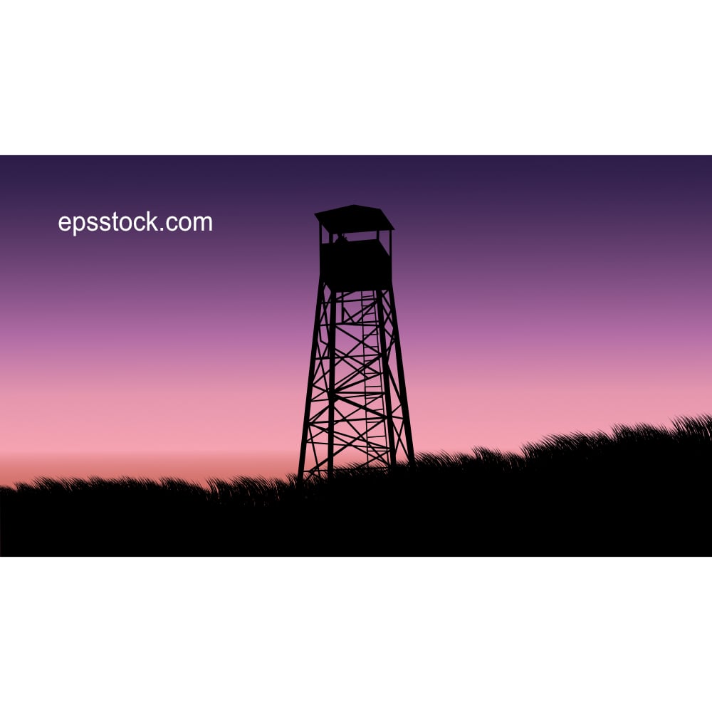 Watchtower landscape