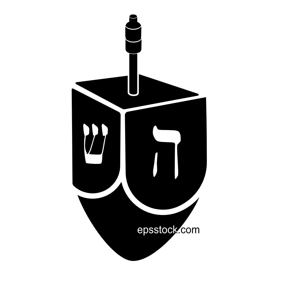 Dreidel emblem