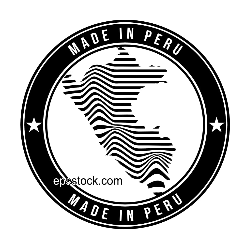 made in Peru stamp