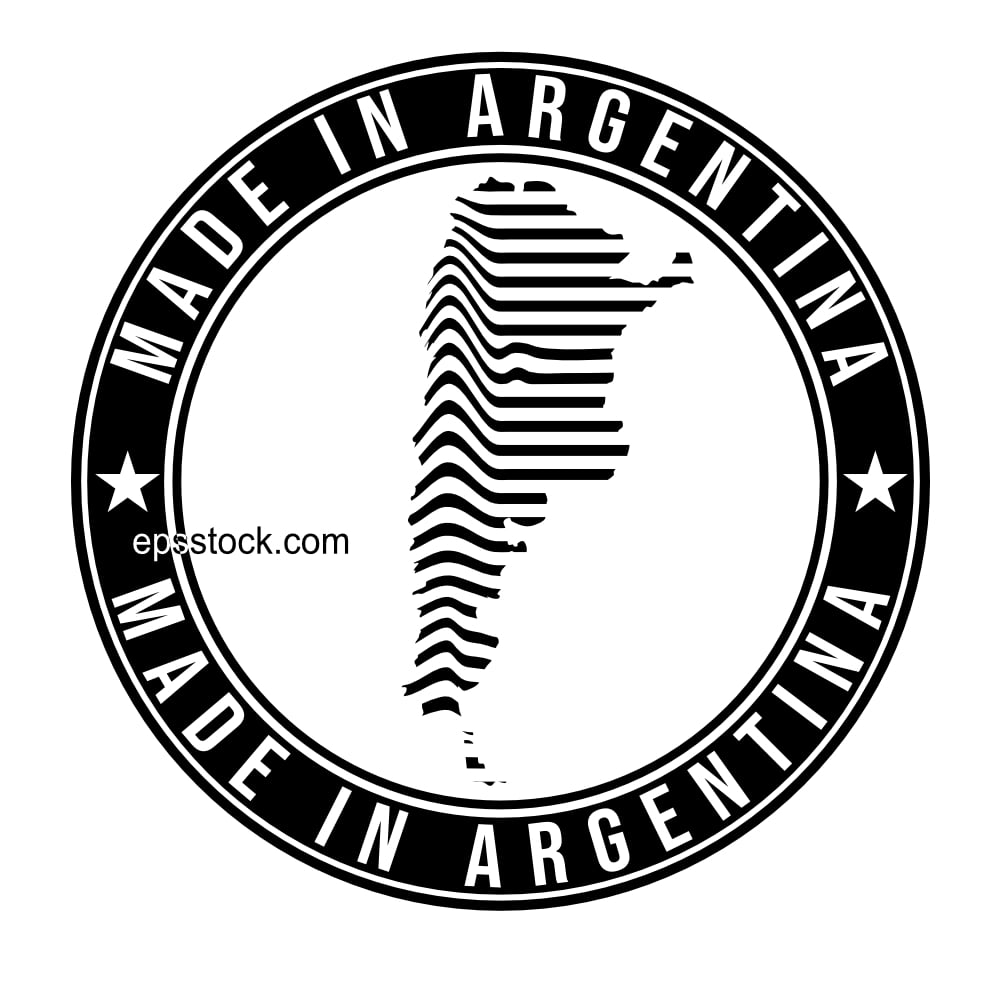 made in Argentina stamp