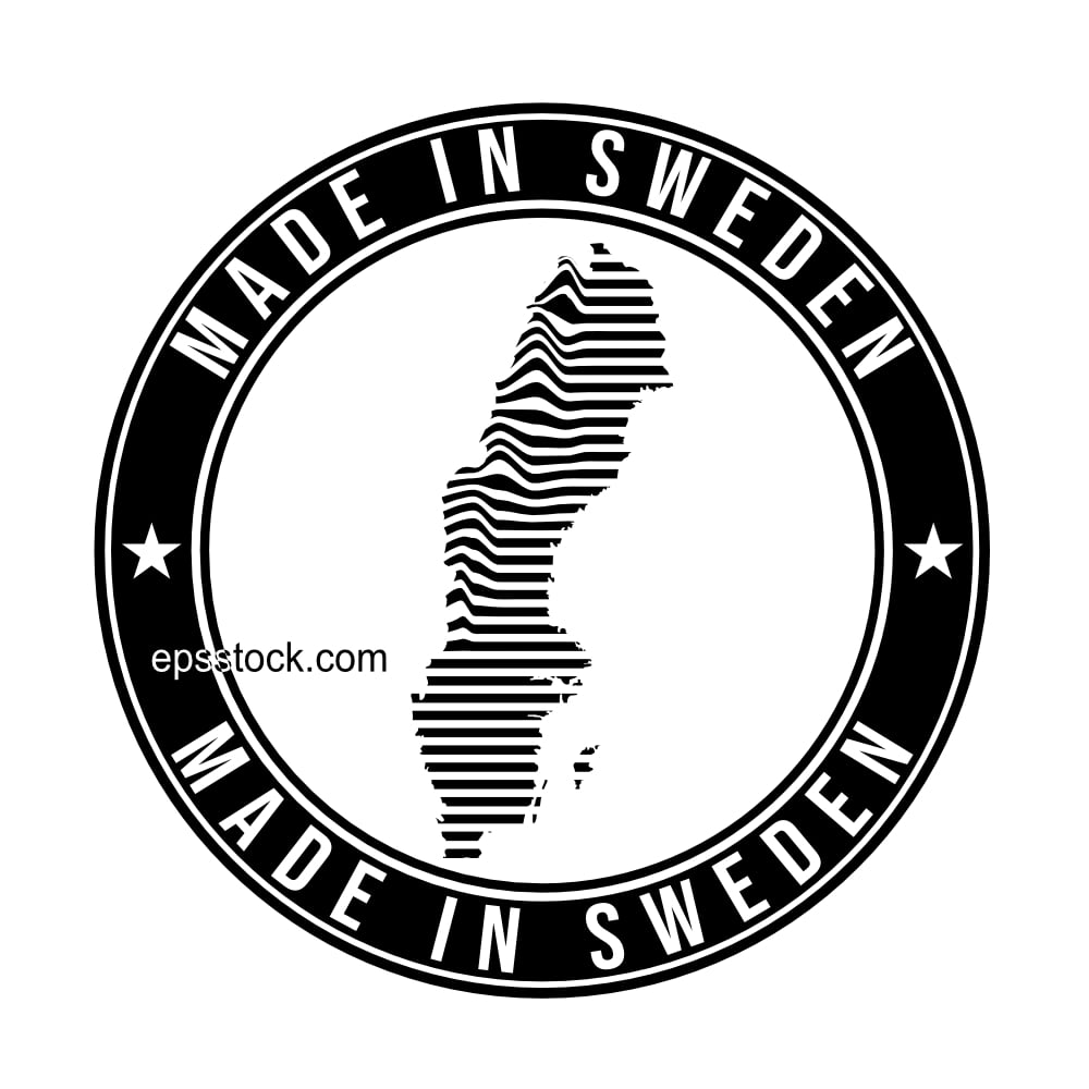 made in Sweden stamp