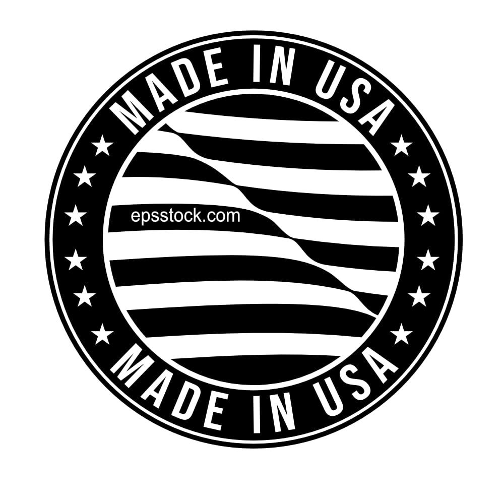 made in USA stamp
