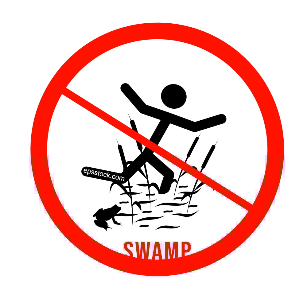 Swamp sign