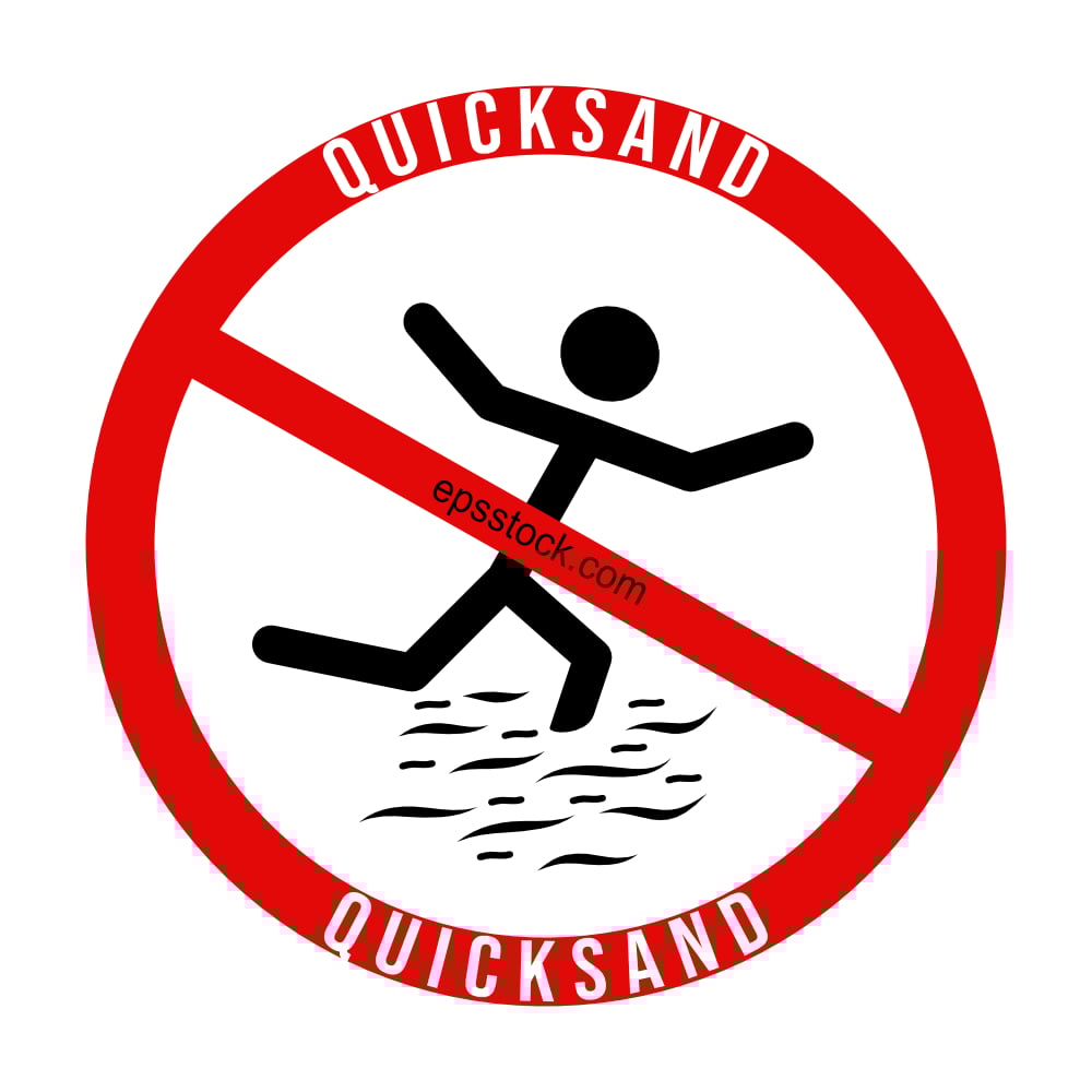 quicksand sign