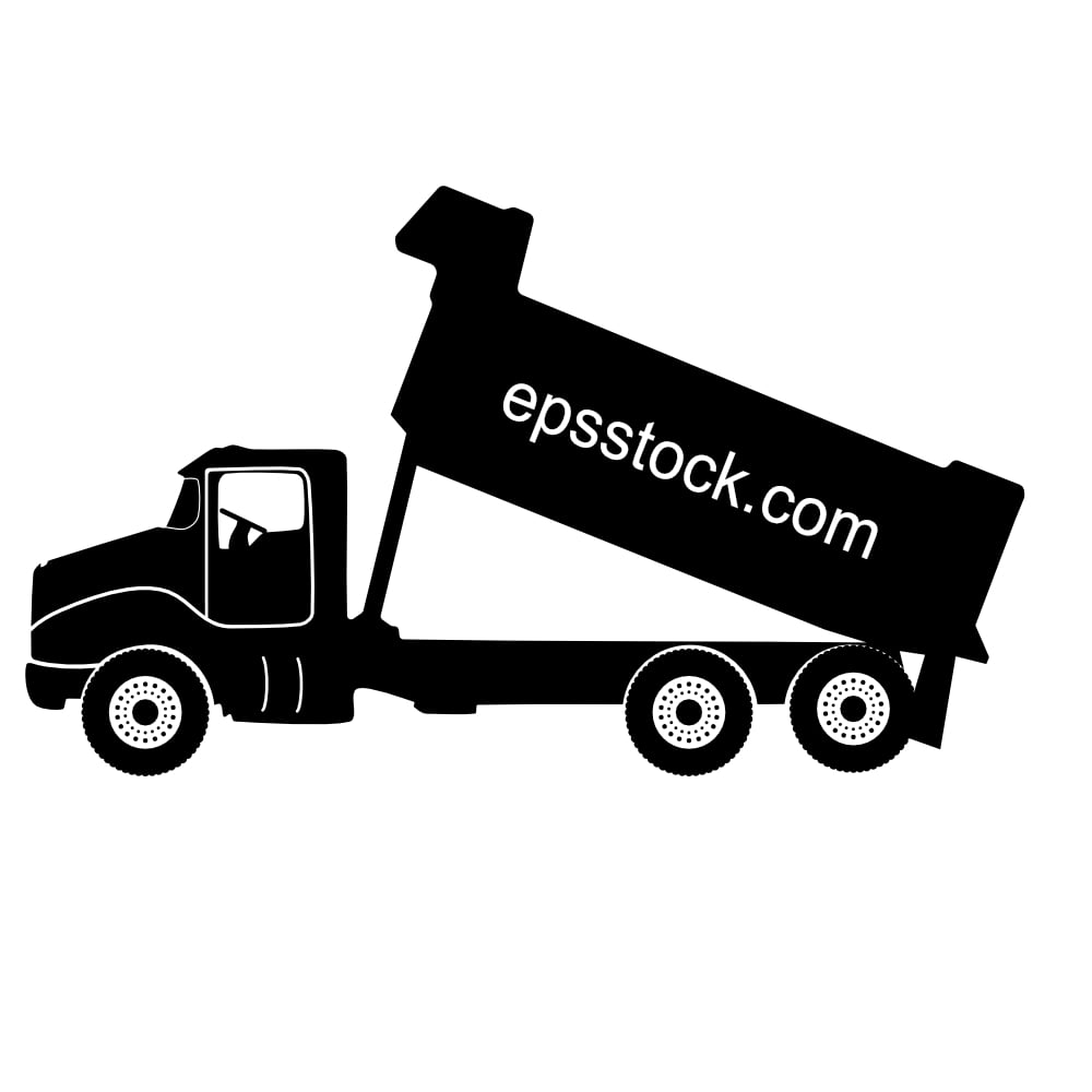 Dump truck emblem