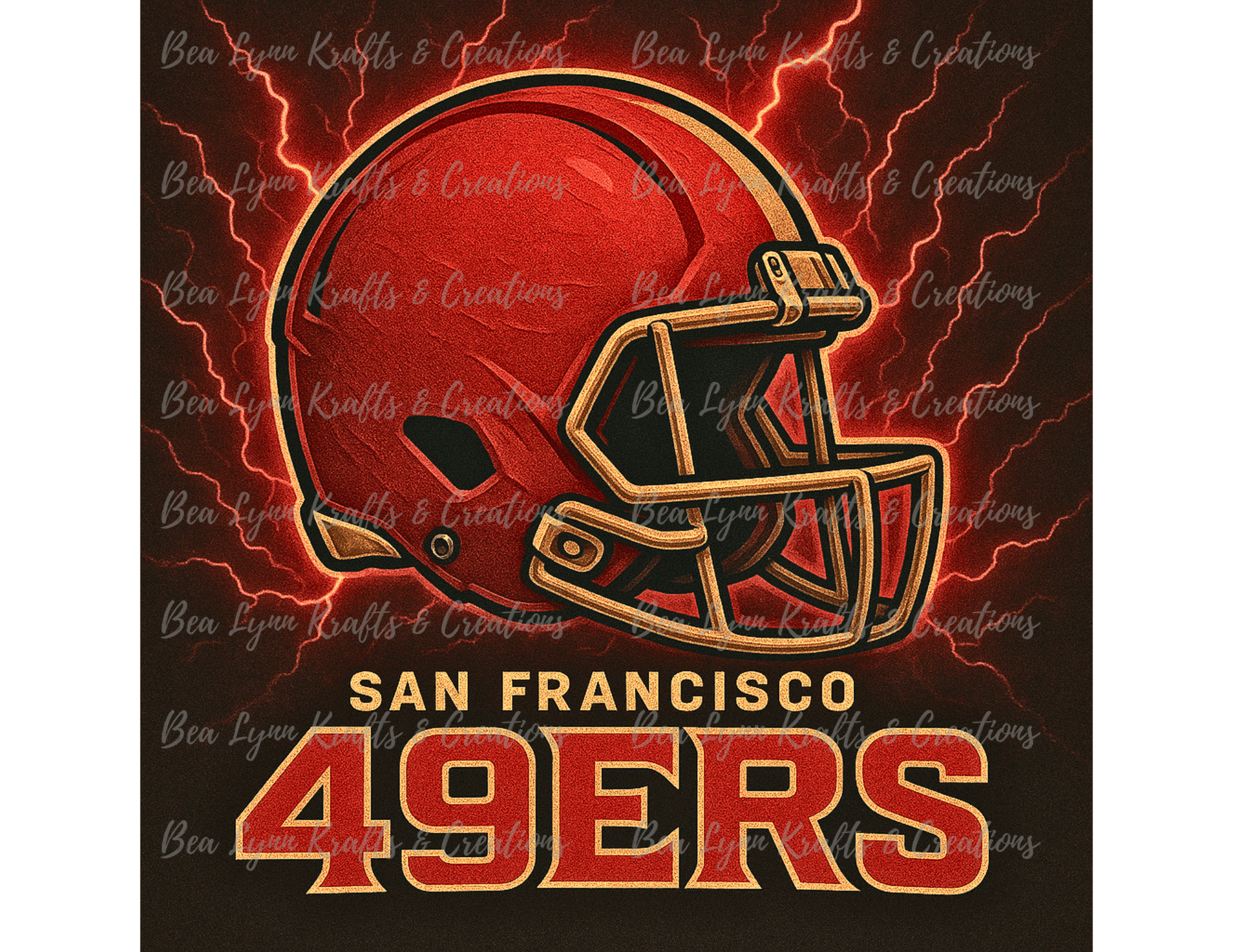 San Francisco 49ers Helmet PNG - Payhip