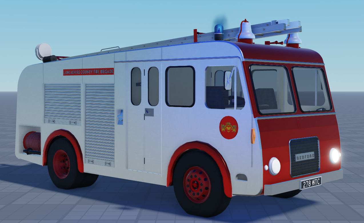 1960 Bedford J5 Fire Engine - Payhip