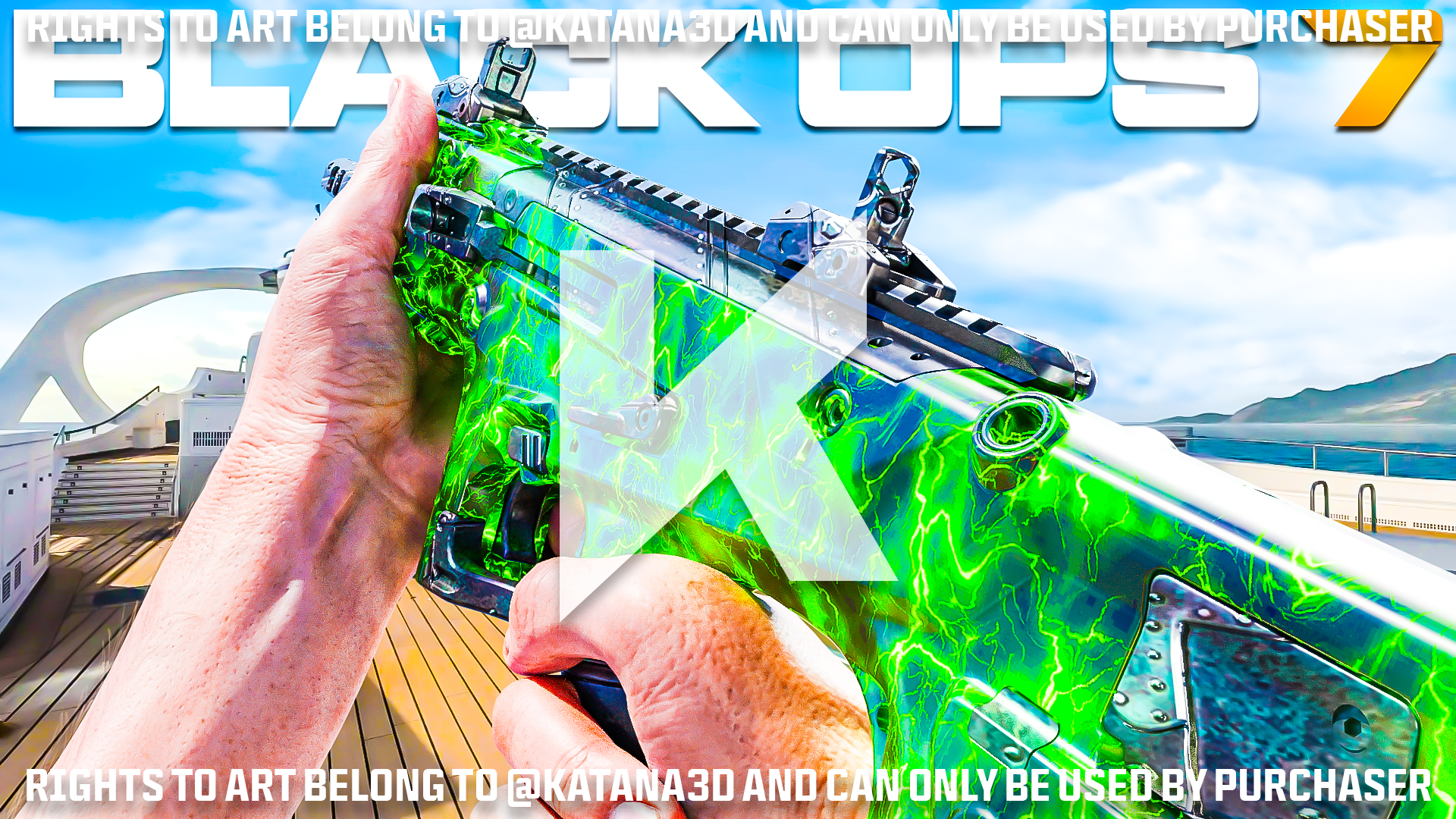 COD/BO7 Thumbnail - Weaponized Razor 9mm (Text NO Text) - Payhip