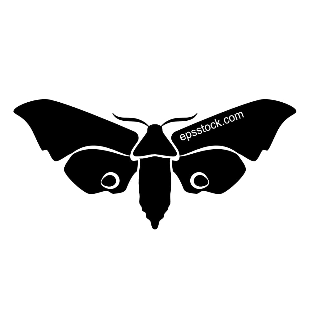 Eyed hawk moth
