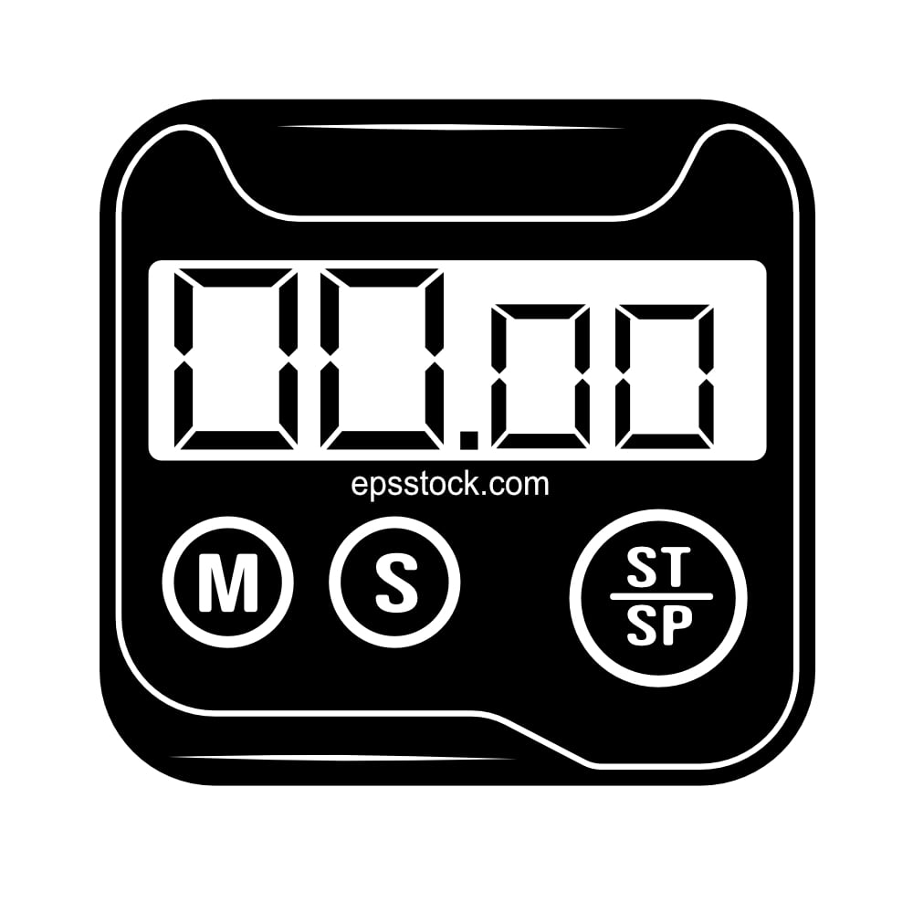 Digital kitchen timer