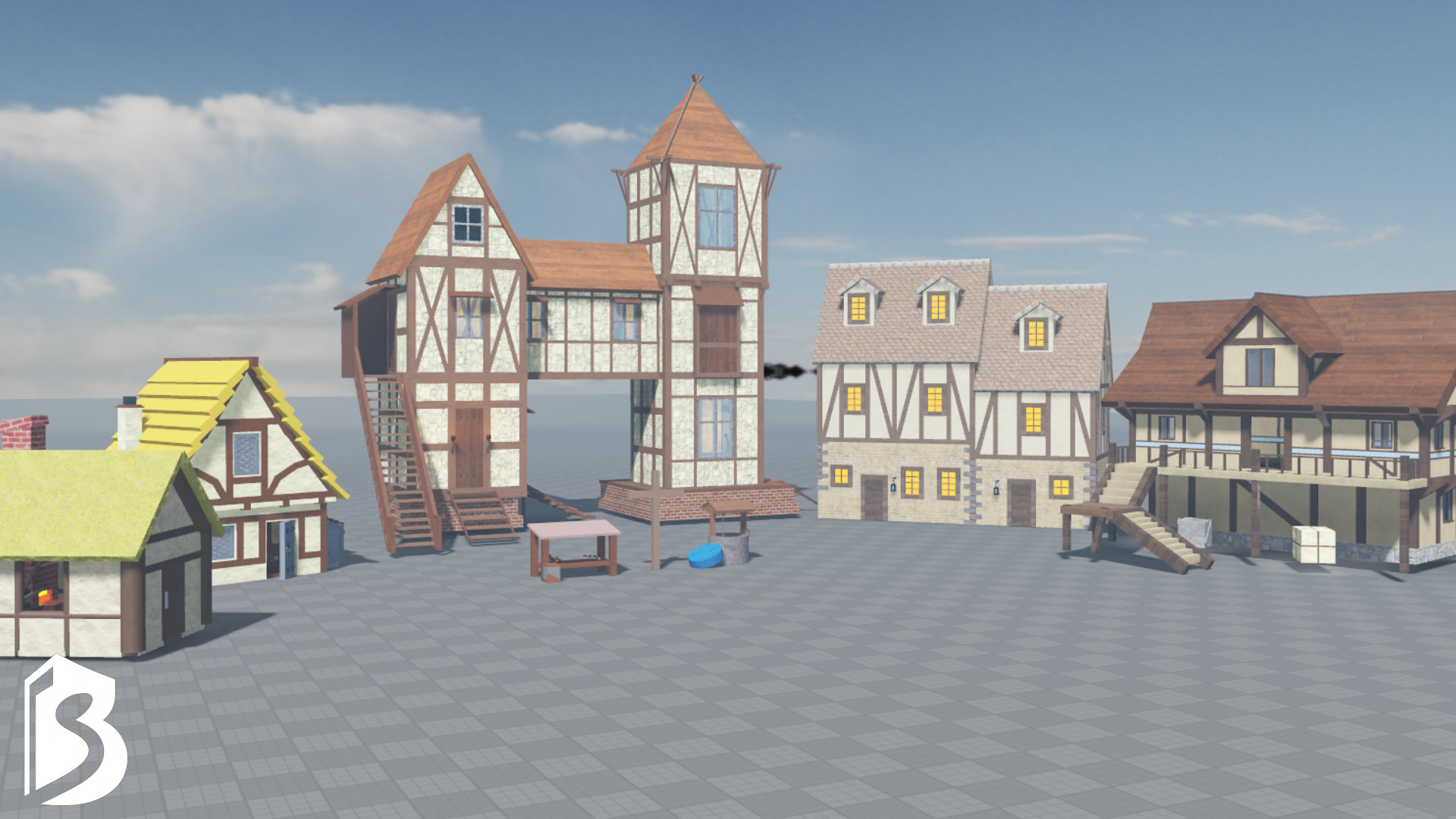 House Suburban Pack (3) - Payhip