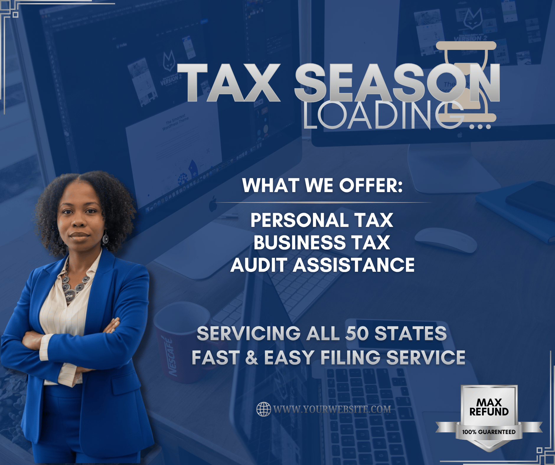 Tax Professional Bundled Flyer Kit - Payhip