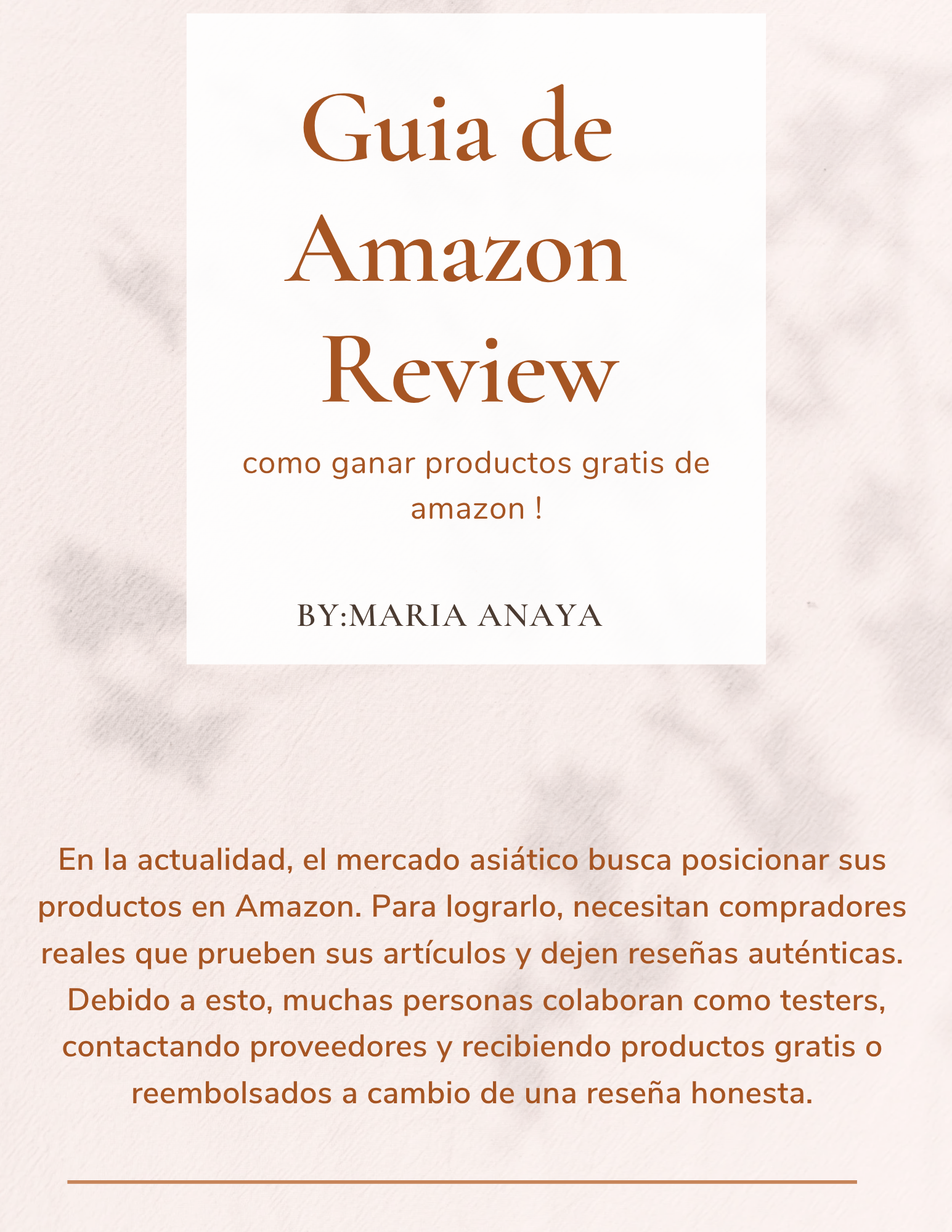 Guía paso a paso para reseñas de Amazon - Payhip