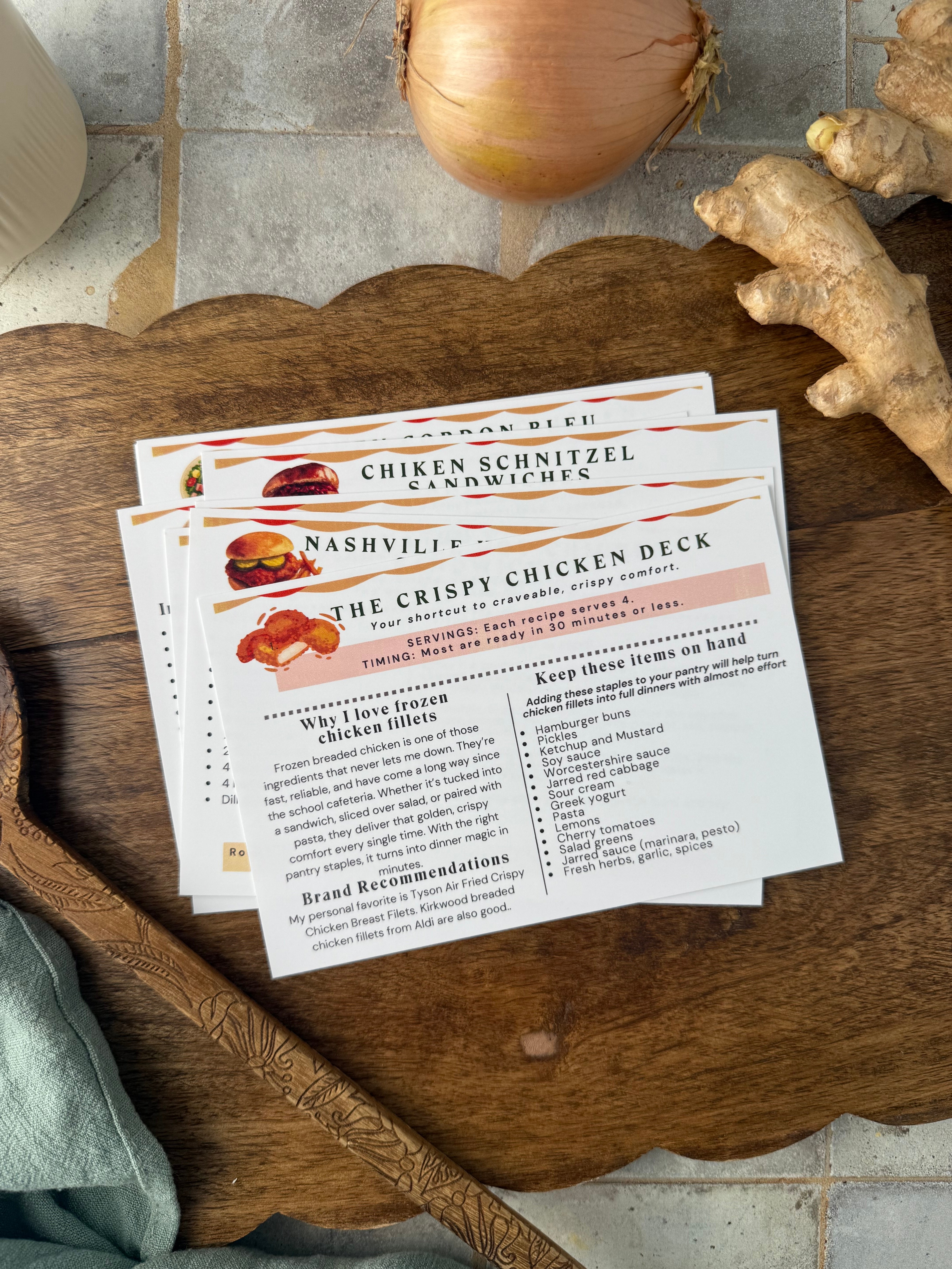 The Crispy Chicken Deck (Print at Home) - Payhip