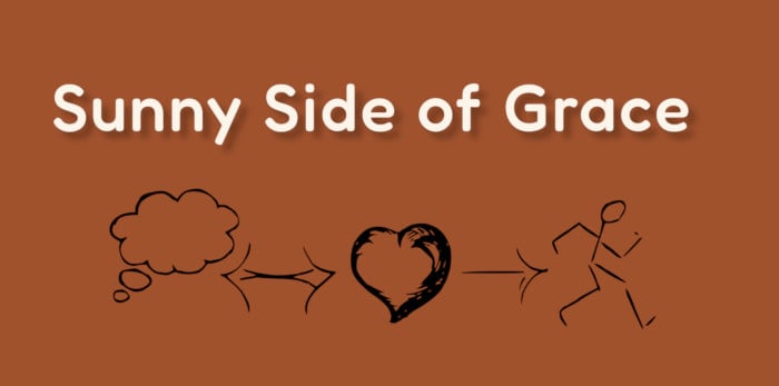 blog logo in sienna background