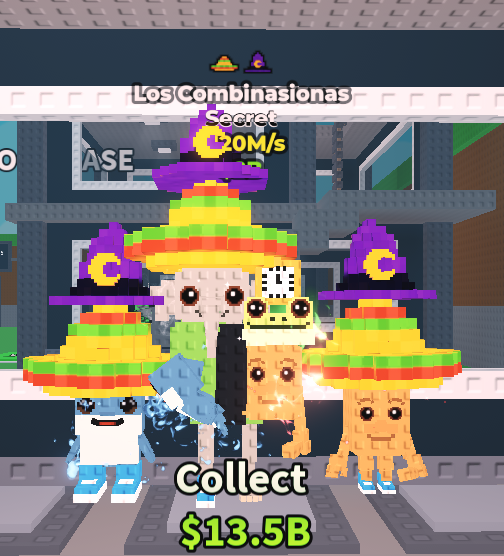 Steal a Brainrot GOLD Los Combinasionas - Roblox Game Item