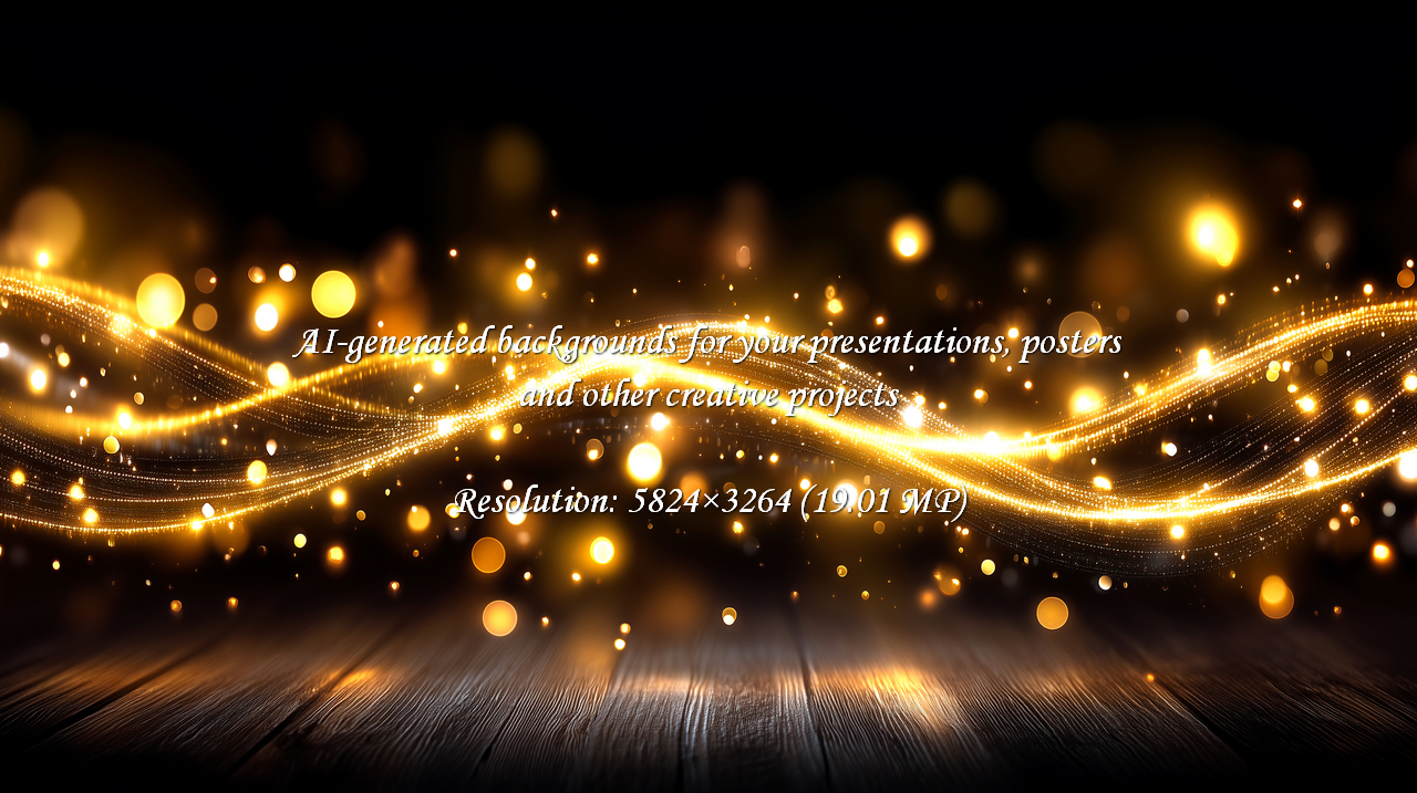 Stunning golden bokeh lights create a magical, celebratory atmosphere ...