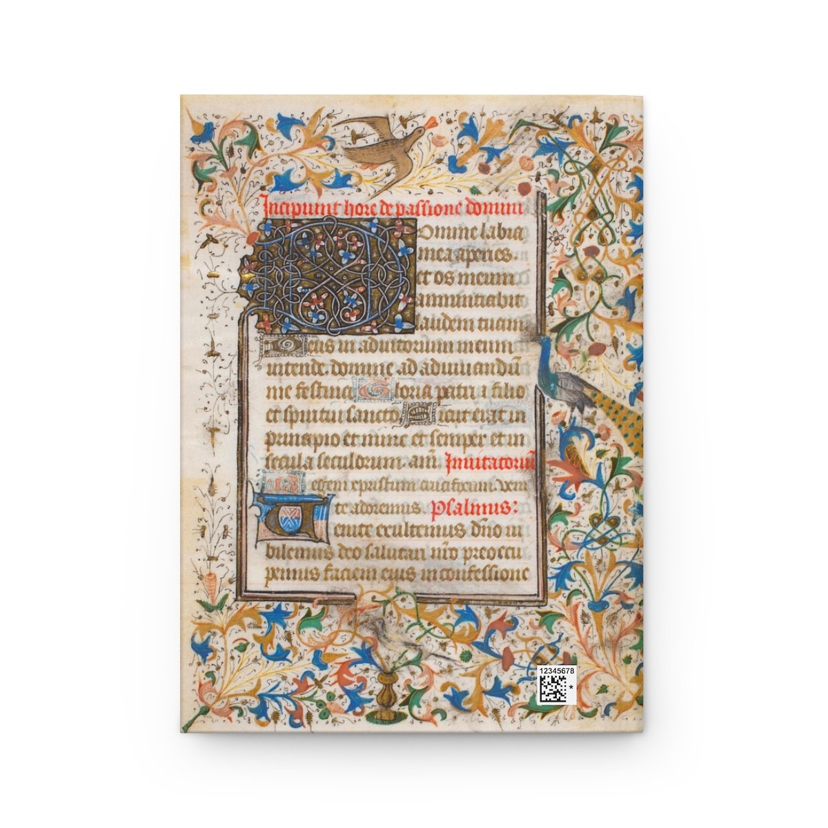 15th-century Book of Hours medieval manuscript illumination Madonna and Child set in a garden enclosed