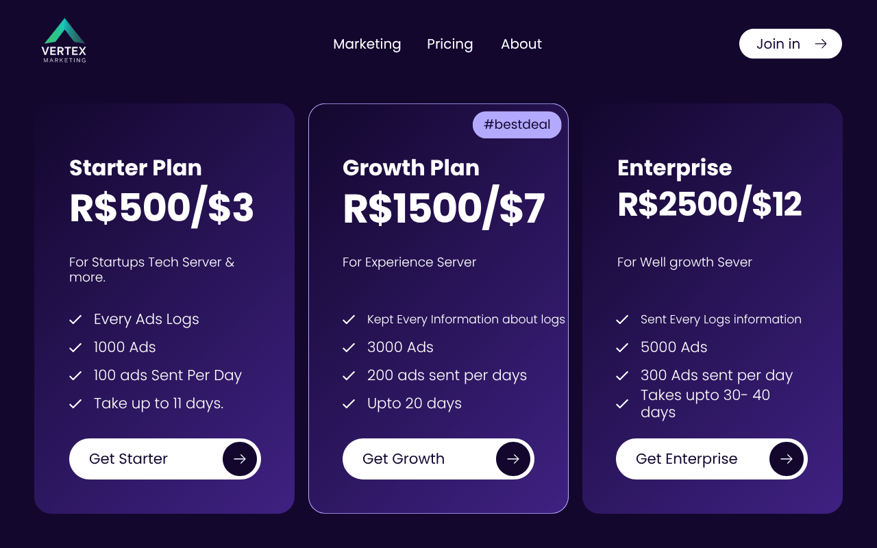 Marketing Plan - Starter Plan - Payhip